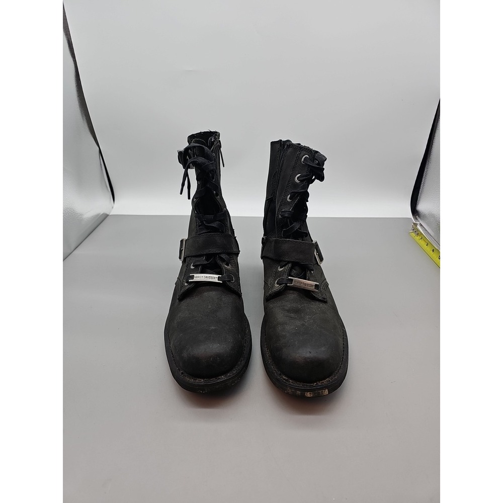 Harley Davidson D95264 Men's Ranger Black Motorcycle Boots 9.5M
